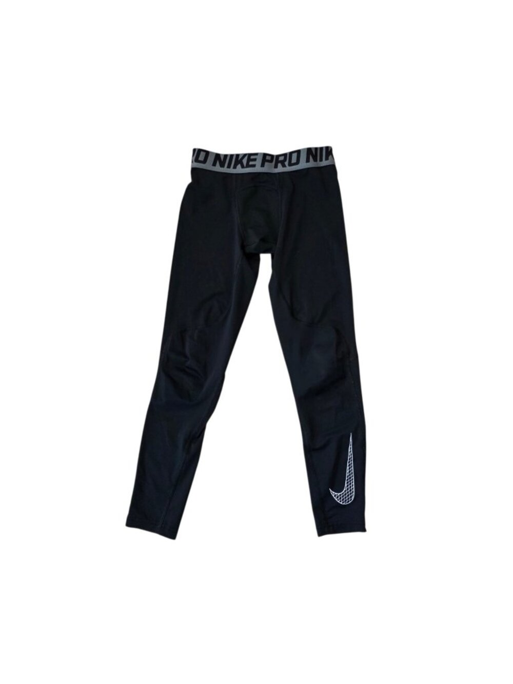 Nike Pro Boys Full-Length Training Compression Tights Black M 858229-010